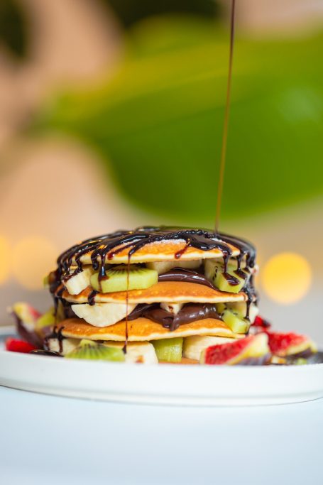 Pancakes con frutas y chocolate - 10,95€